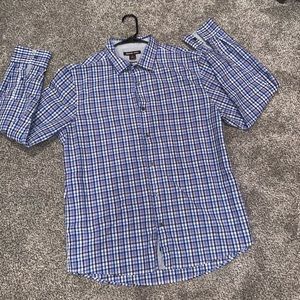 MICHAEL KORS Plaid Button Down